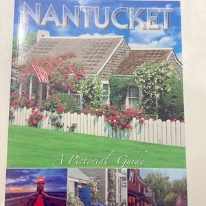 Two Nantucket Books, Postcard, and Note Card
